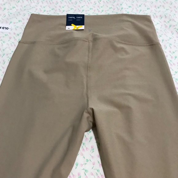 NWT Old Navy Extra High-Waisted PowerSoft Twist-Front Leggings XL Savanna Grass - Picture 7 of 16